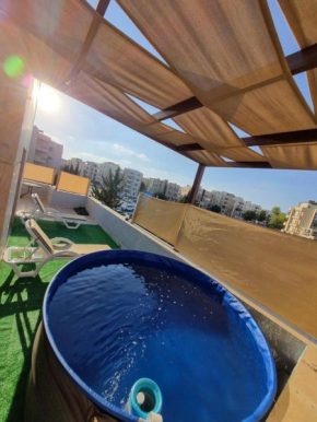 Rooftop pool with terraces F-R